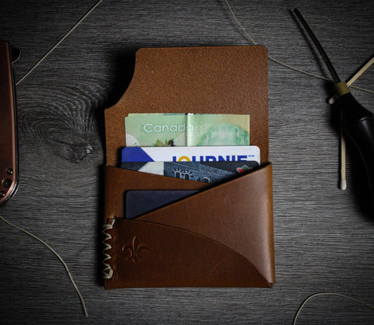 The Vanguard leather wallet