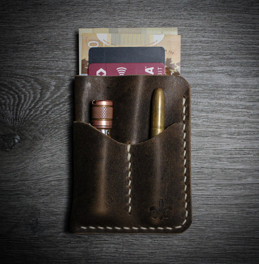 The Frontline leather wallet. leather pocket organizer